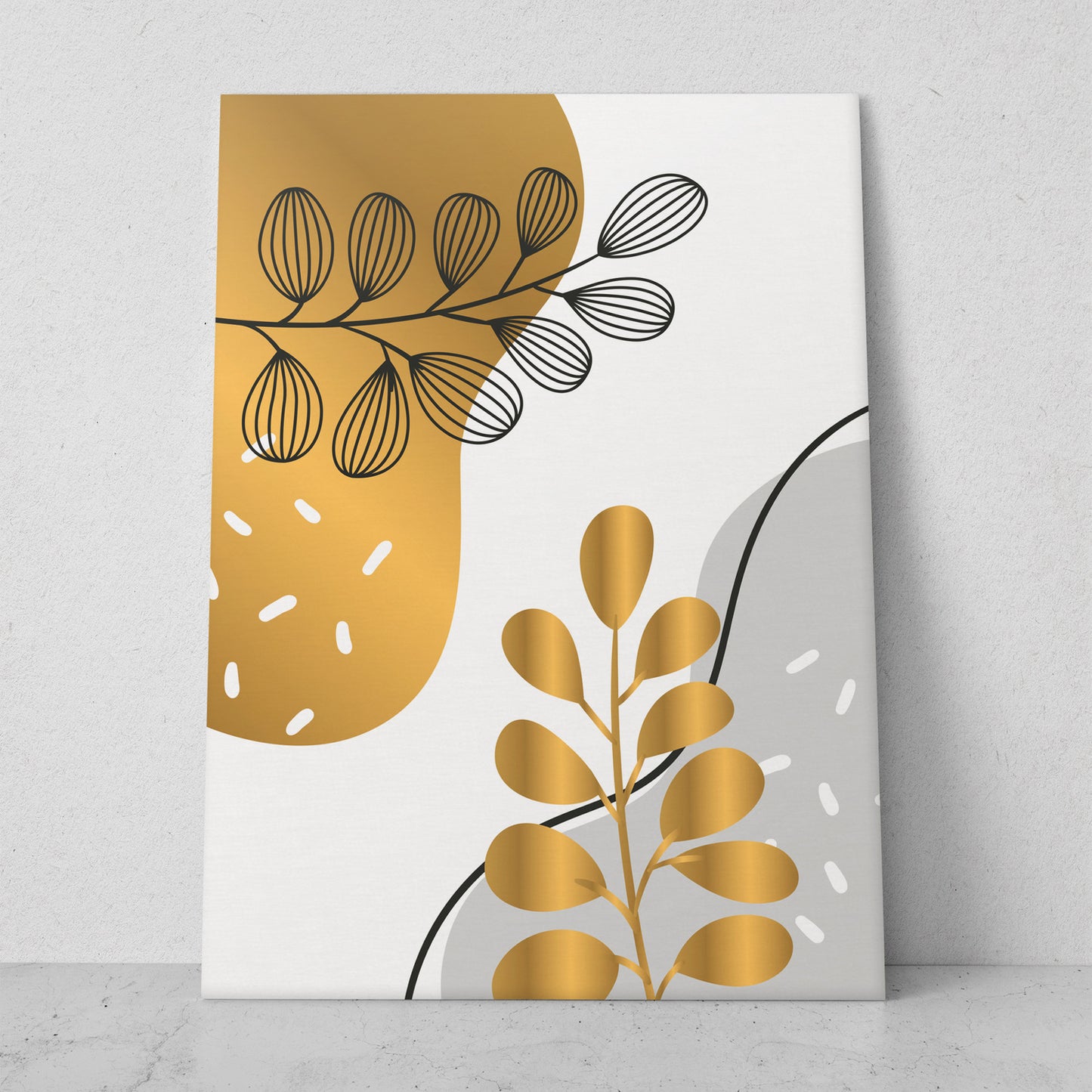 Elementos White & Gold (Vertical) #BG03_21