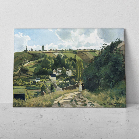 Colina de Jalais, Pontoise - Camille Pissarro (Horizontal)
