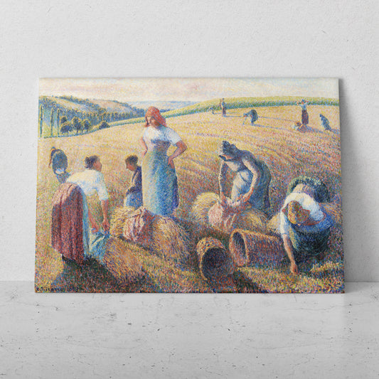 Los espigadores - Camille Pissarro (Horizontal)