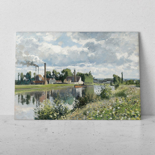 El río Oise - Camille Pissarro (Horizontal)