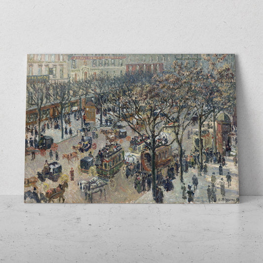 Boulevard des Italiens - Camille Pissarro (Horizontal)
