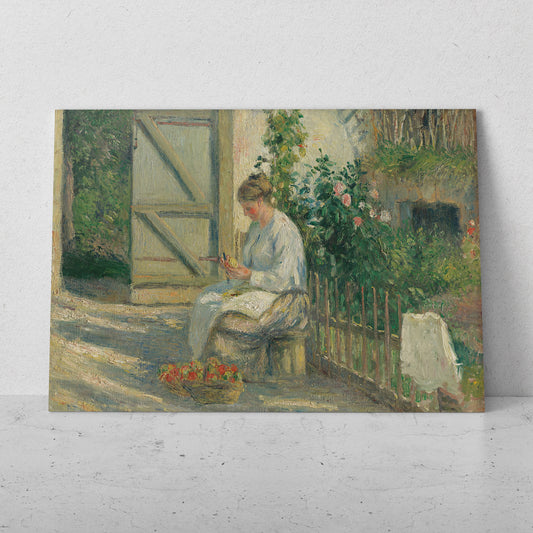 Le Grand Noyer - Camille Pissarro (Horizontal)