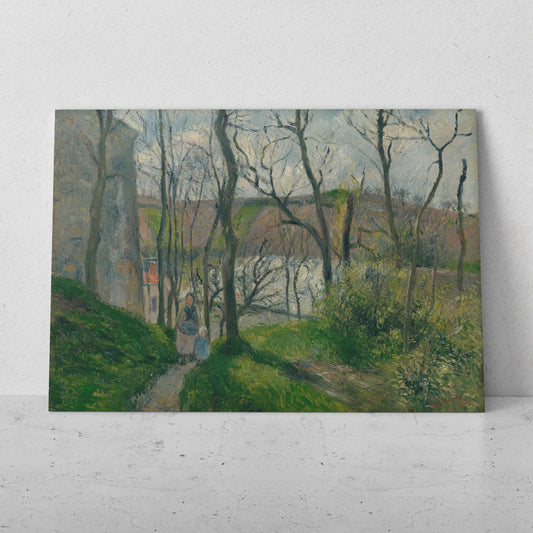 El Hermitage en Pontoise - Camille Pissarro (Horizontal)