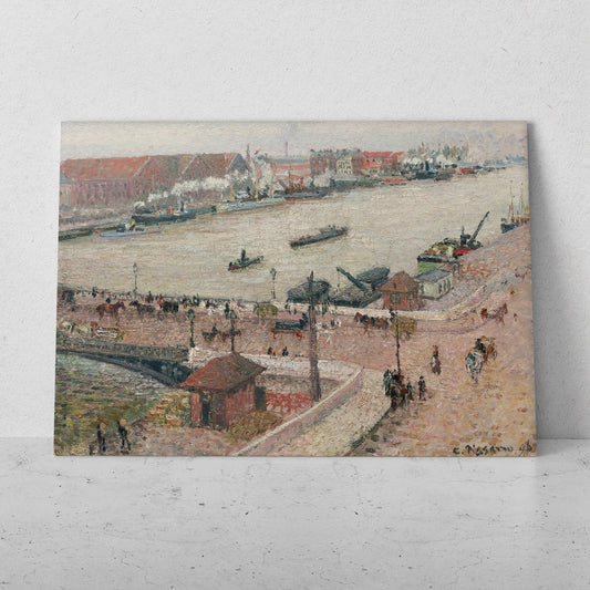 Puerto - Camille Pissarro (Horizontal)