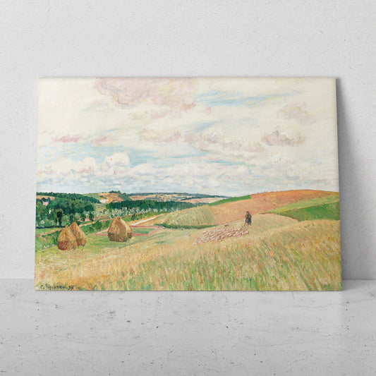Laderas de Thierceville- Camille Pissarro (Horizontal)