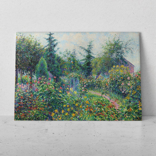 Jardín y gallinero - Camille Pissarro (Horizontal)