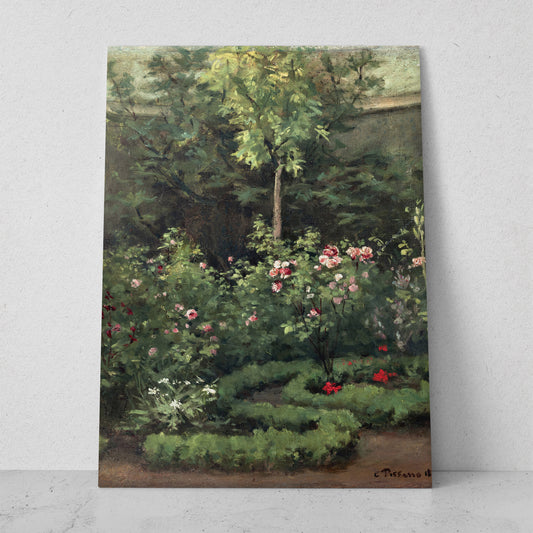 Jardín de Rosas - Camille Pissarro (Vertical)