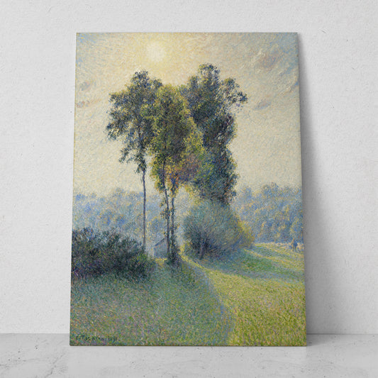 Paisaje en Saint-Charles - Camille Pissarro (Vertical)