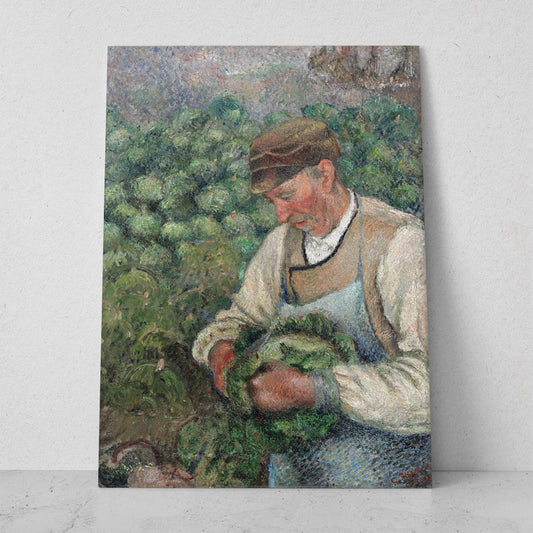 El jardinero - Camille Pissarro (Vertical)