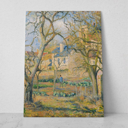 Huerto - Camille Pissarro (Vertical)