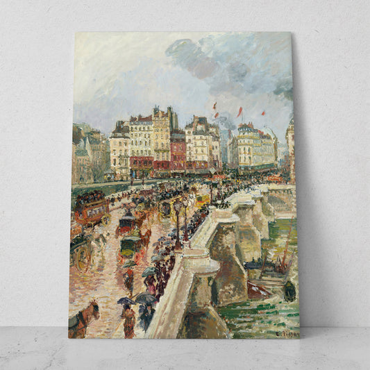 El Pont Neuf - Camille Pissarro (Vertical)