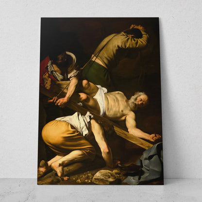 La Crucifixión de San Pedro - Caravaggio (Vertical)