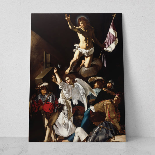 La Resurrección - Caravaggio (Vertical)