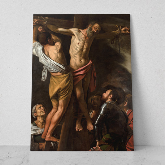 La Crucifixión de San Andrés - Caravaggio (Vertical)