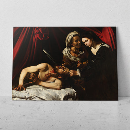 Judit decapitando a Holofernes - Caravaggio (Horizontal)