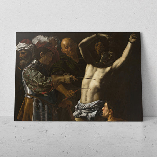 El Martirio de San Sebastián - Caravaggio (Horizontal)