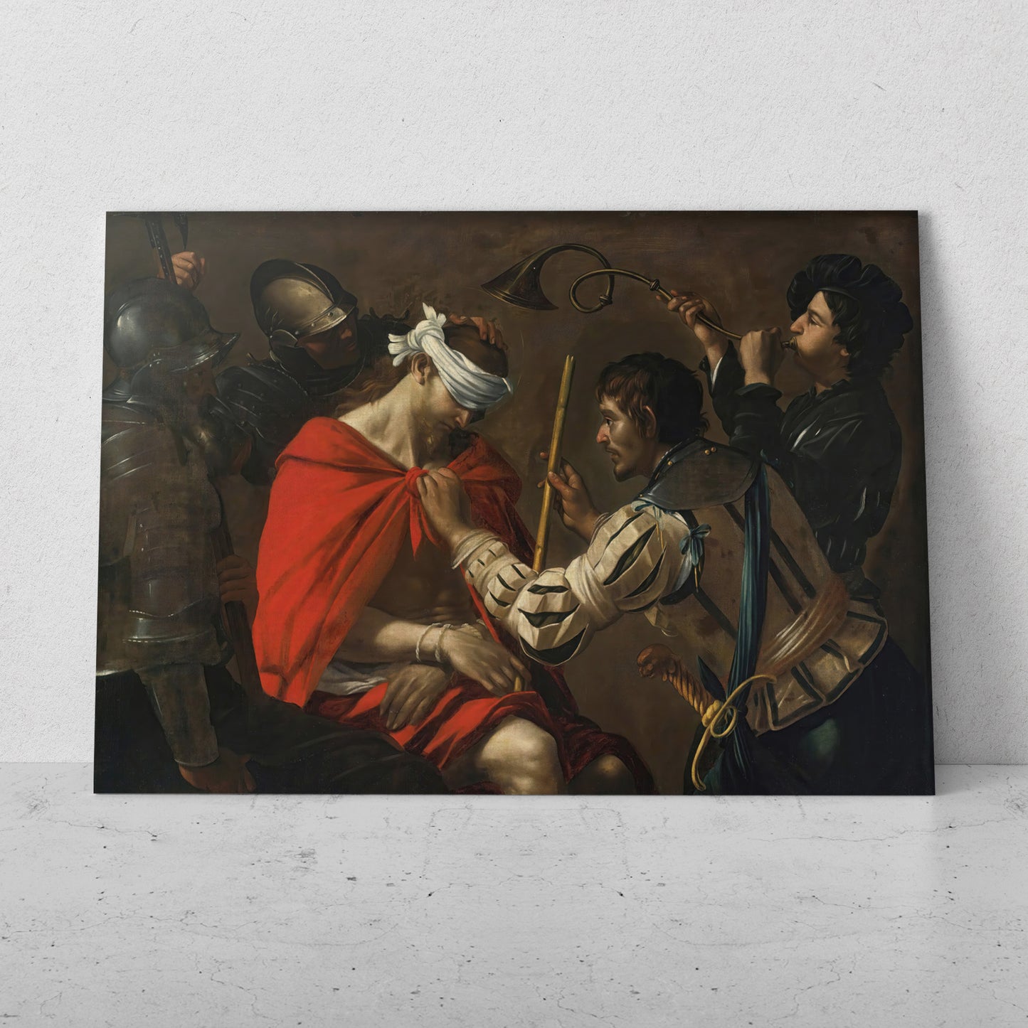 Escarnio de Cristo - Caravaggio (Horizontal)