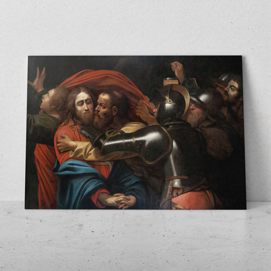 La captura de Cristo - Caravaggio (Horizontal)