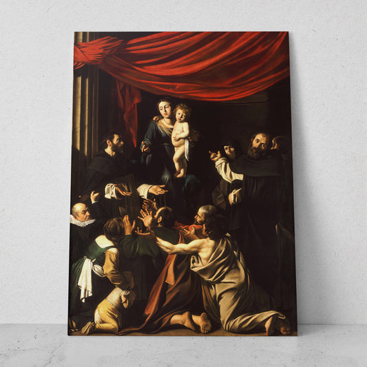 Madonna del Rosario - Caravaggio (Vertical)