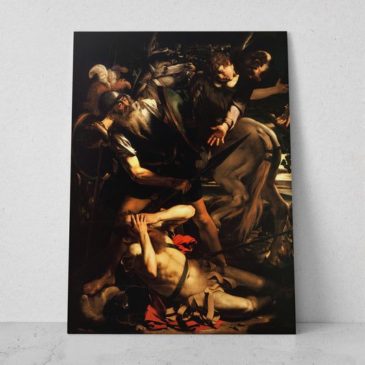 La conversión de San Pablo 2 - Caravaggio (Vertical)