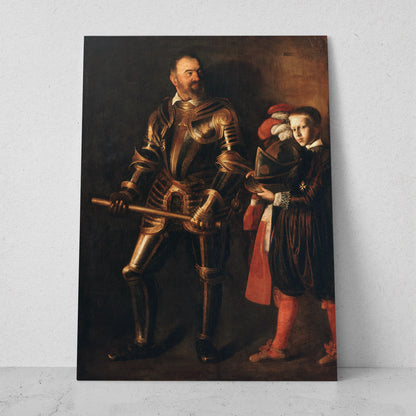 Retrato de Alof de Wignacourt - Caravaggio (Vertical)