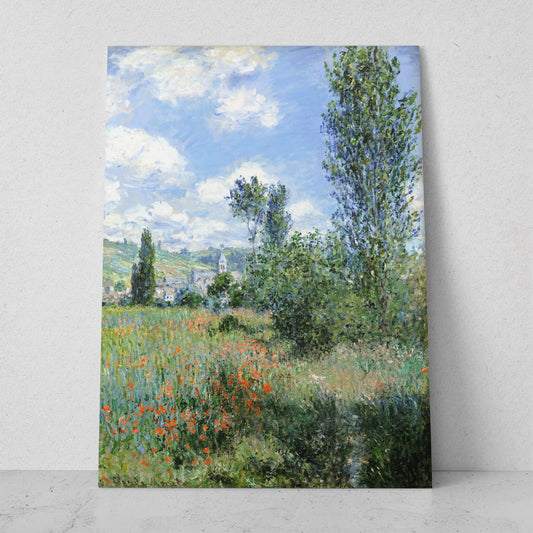 Vista de Vétheuil - Claude Monet (Vertical)