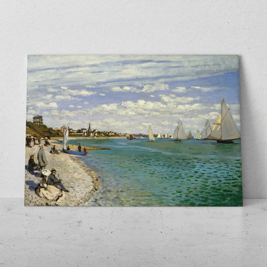 La Regata en Sainte-Adresse - Claude Monet (Horizontal)