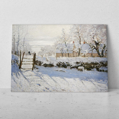 La Urraca- Claude Monet (Horizontal)