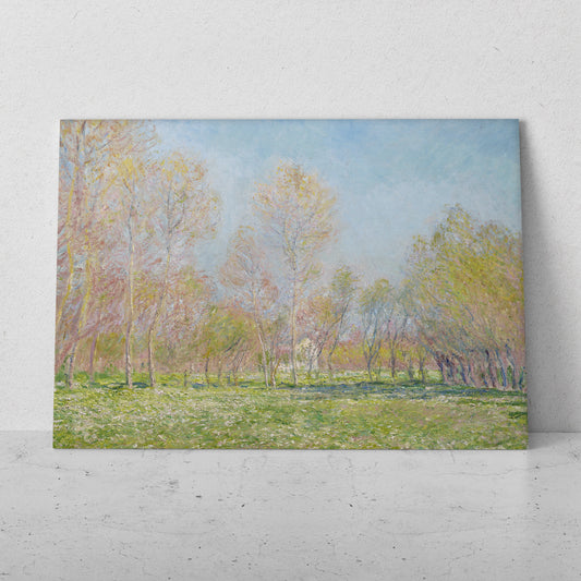 Primavera en Giverny- Claude Monet (Horizontal)