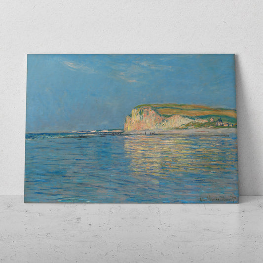 Marea baja en Pourville - Claude Monet (Horizontal)