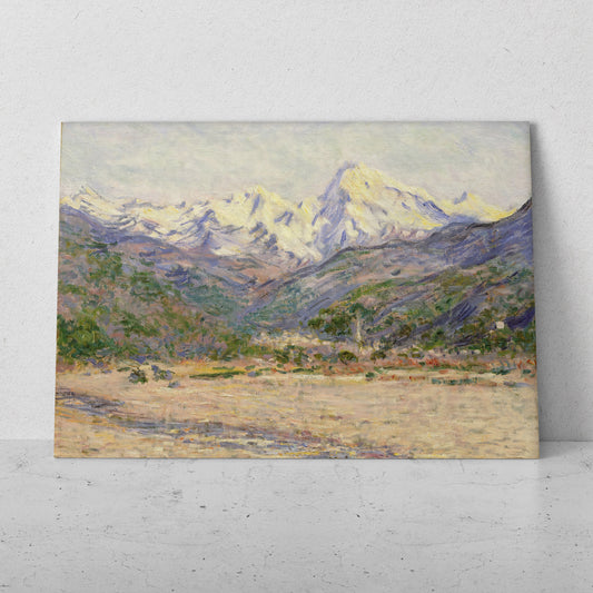 El Valle del Nervia - Claude Monet (Horizontal)