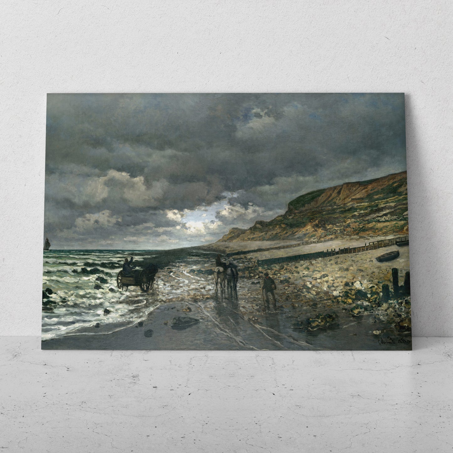La Pointe de la Hève - Claude Monet (Horizontal)