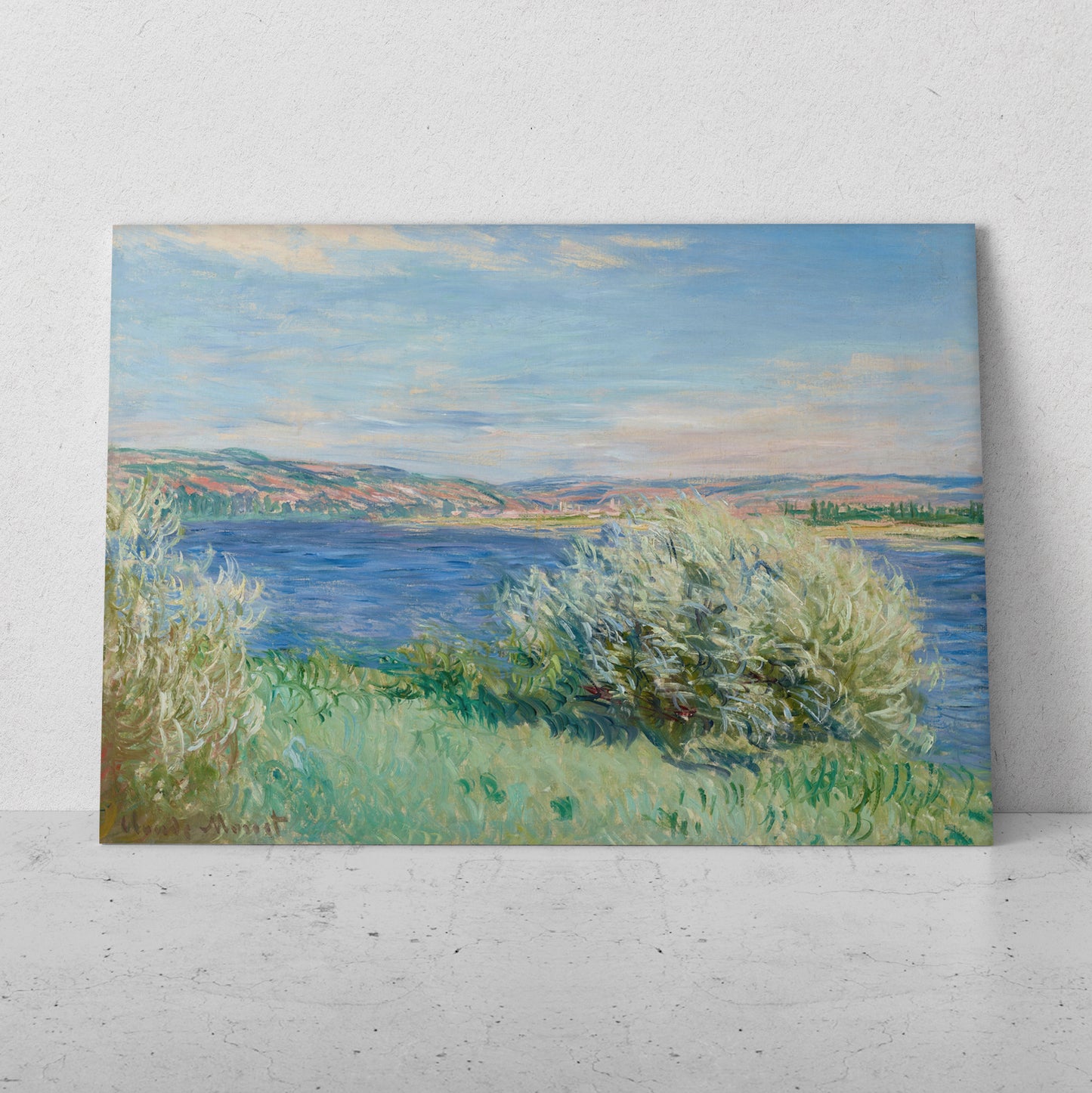 El Sena cerca de Vétheuil - Claude Monet (Horizontal)