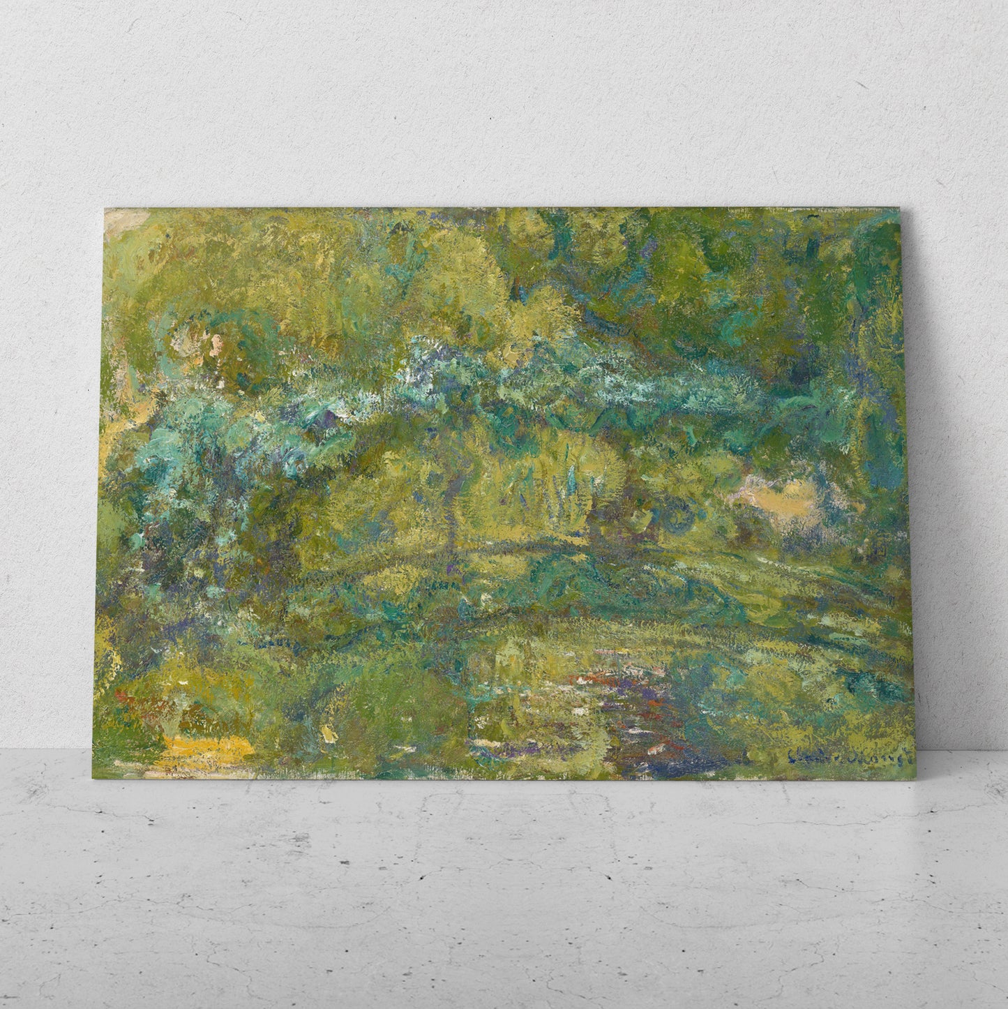 El estanque de ninfeas - Claude Monet (Horizontal)