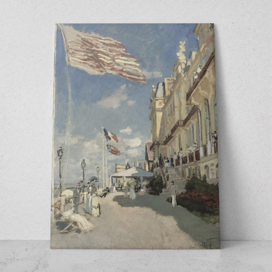 El Hotel des Roches Noires en Trouville - Claude Monet (Vertical)