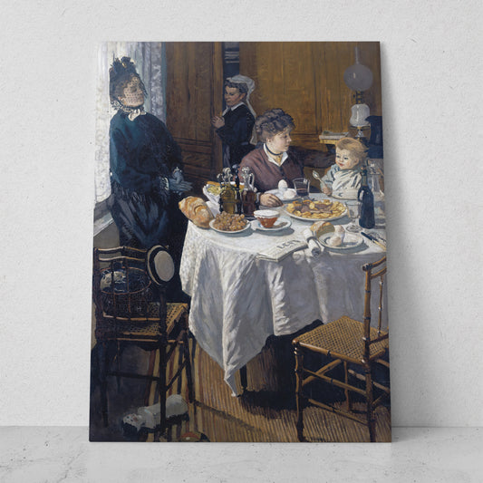 El Almuerzo - Claude Monet (Vertical)