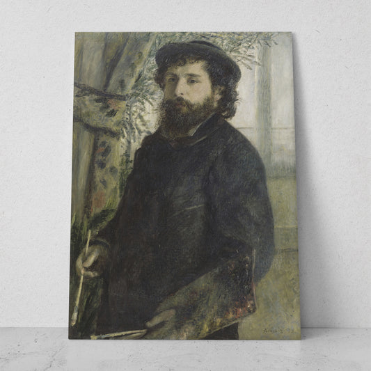 Retrato de Pierre-Auguste Renoir - Claude Monet (Vertical)