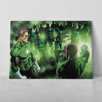 Linterna Verde (Horizontal) #DC14_11