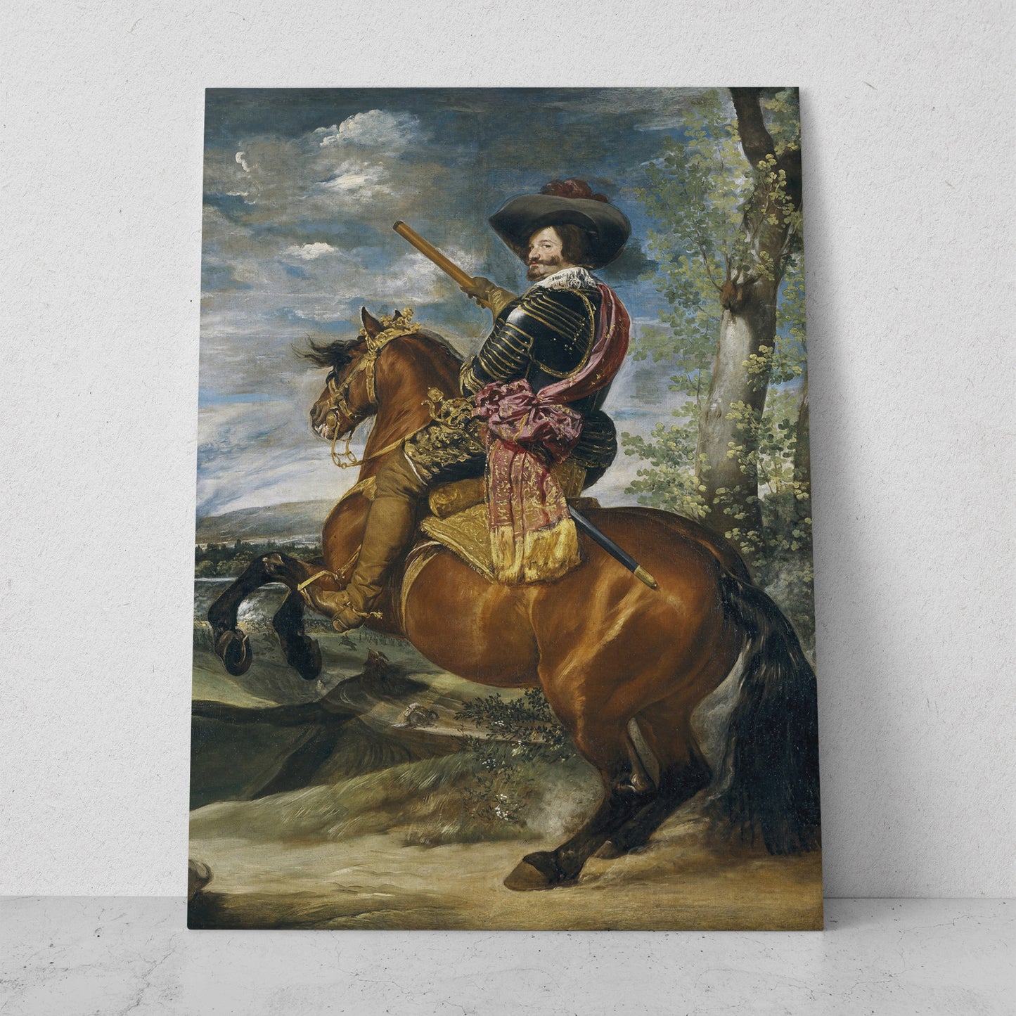 Conde-Duque de Olivares -Diego Velázquez (Vertical)