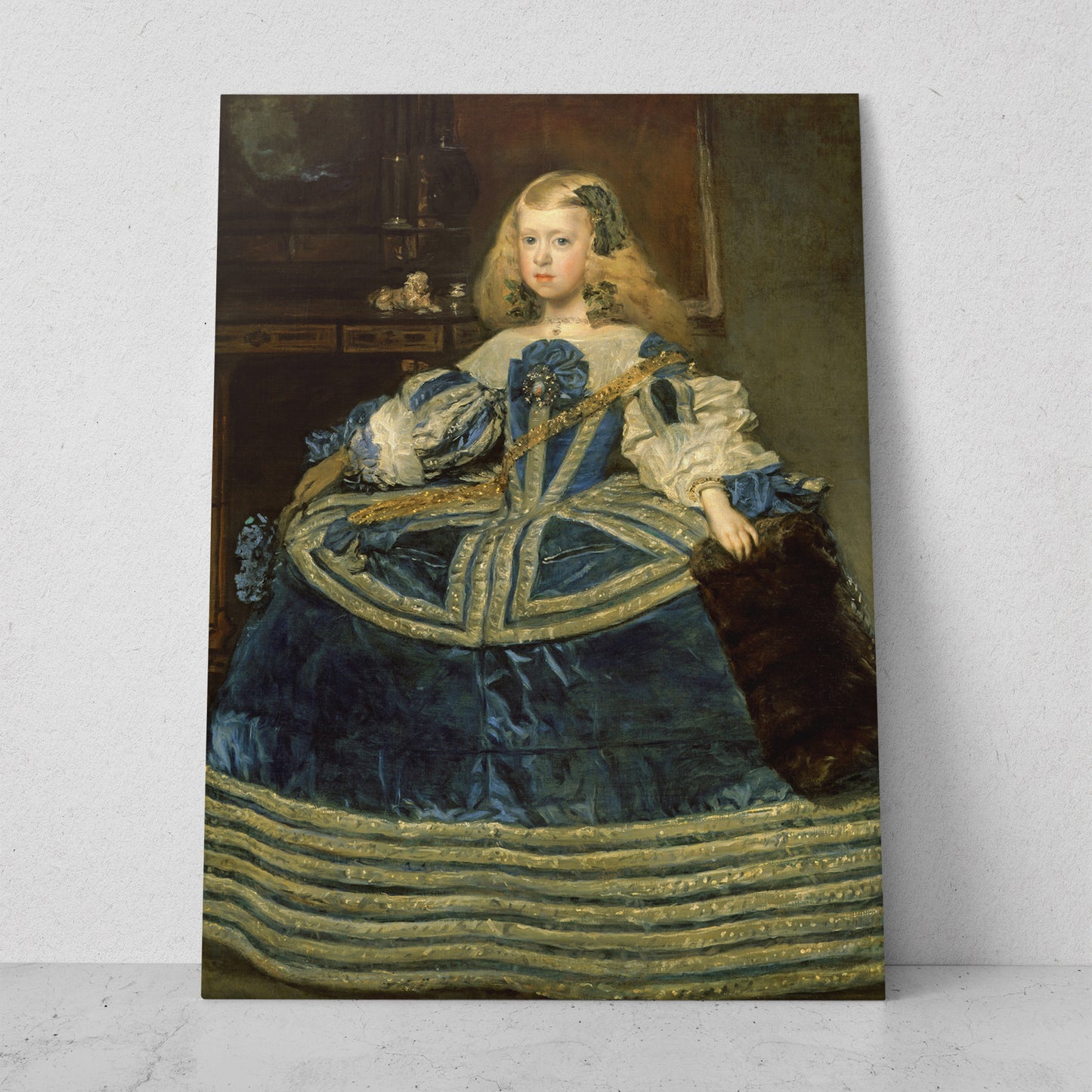 Infanta Margarita - Diego Velázquez (Cuadrado)