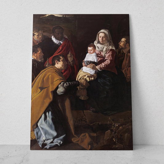 Adoración de los Reyes Magos - Diego Velázquez (Vertical)