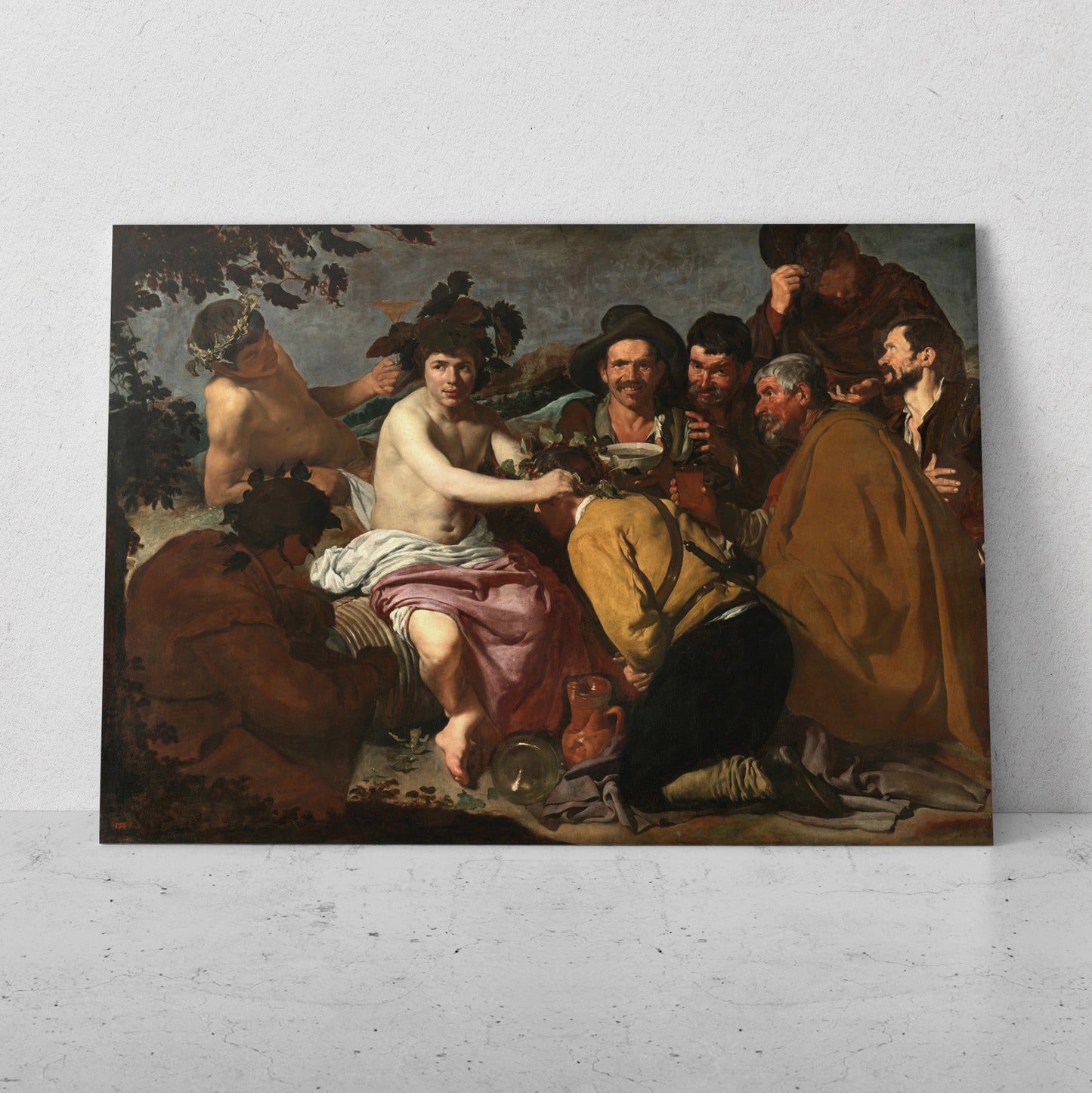 El triunfo de Baco - Diego Velázquez (Horizontal)
