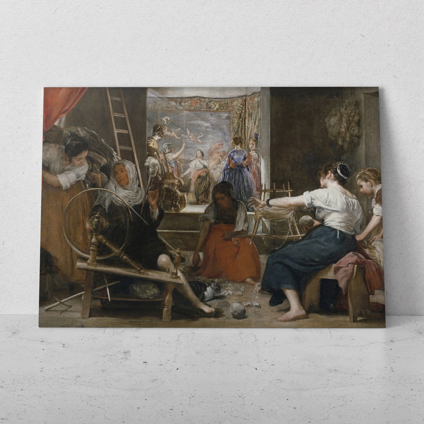 Las hilanderas - Diego Velázquez (Horizontal)