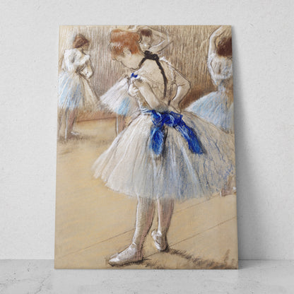 La clase de danza - Edgar Degas (Vertical)