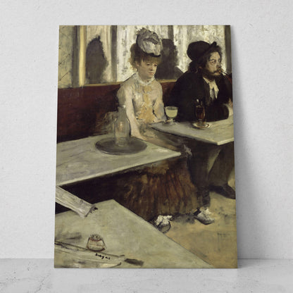 El ajenjo - Edgar Degas (Vertical)