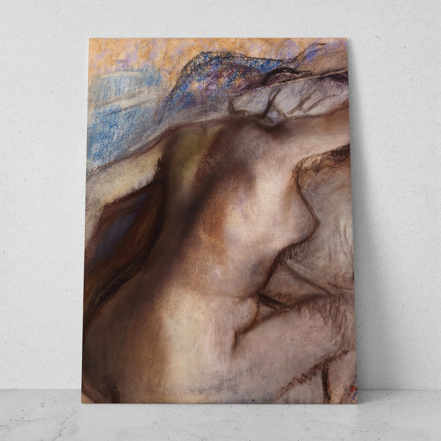 Después del baño - Edgar Degas (Vertical)