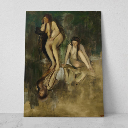 Mlle Fiocre en el ballet La Source - Edgar Degas (Vertical)