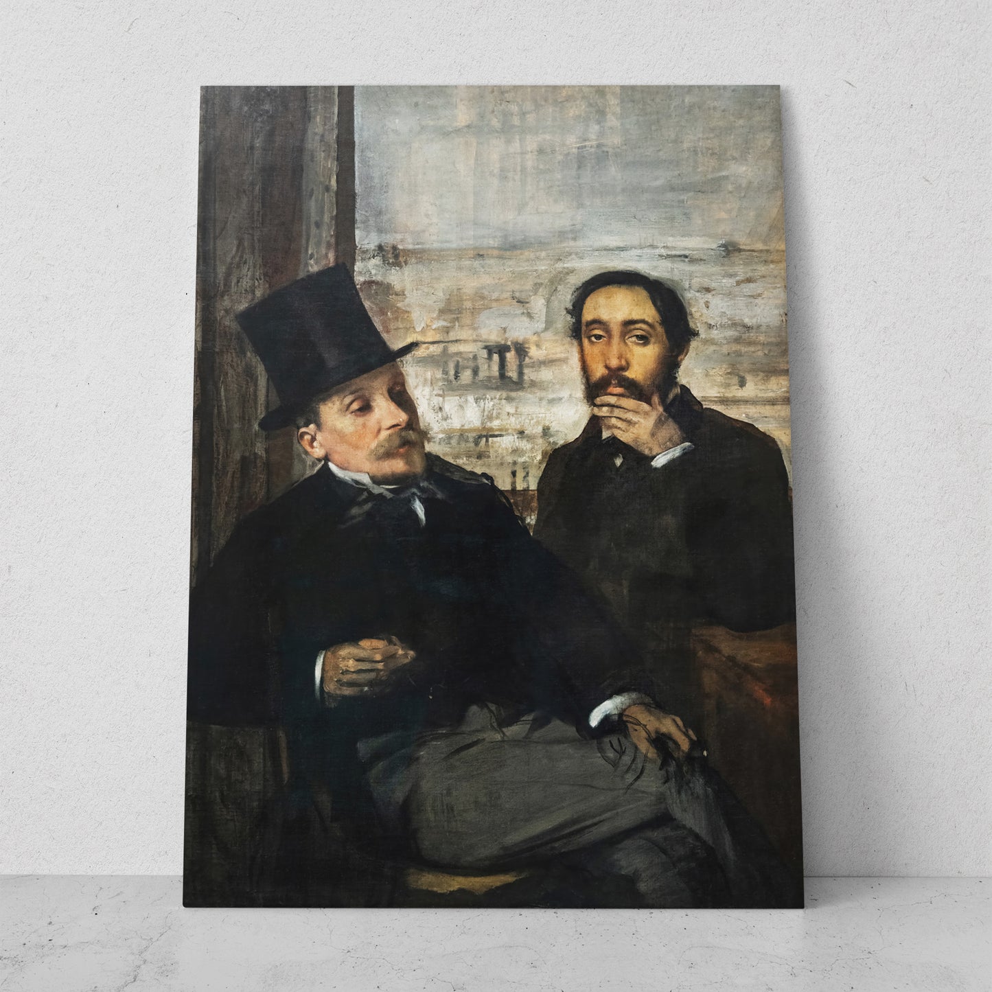 Degas y Evariste de Valernes - Edgar Degas (Vertical)