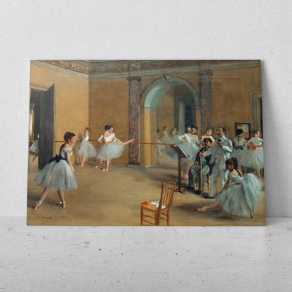 El Foyer de la Danza en la Ópera - Edgar Degas (Horizontal)