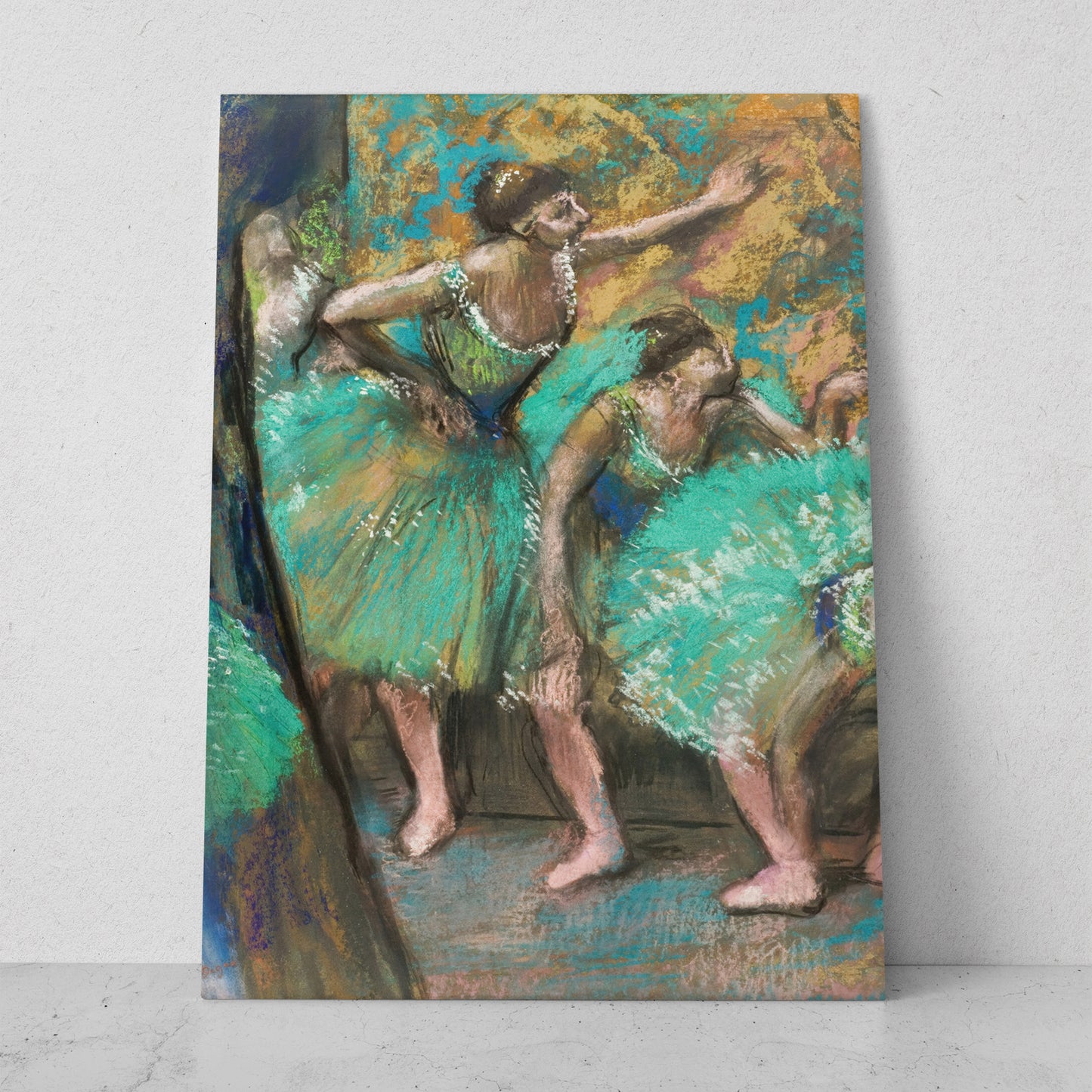 Los Bailarines - Edgar Degas (Vertical)